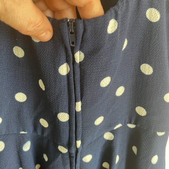 Blue and White Polka Dot Flair Mini - Picture 7 of 8